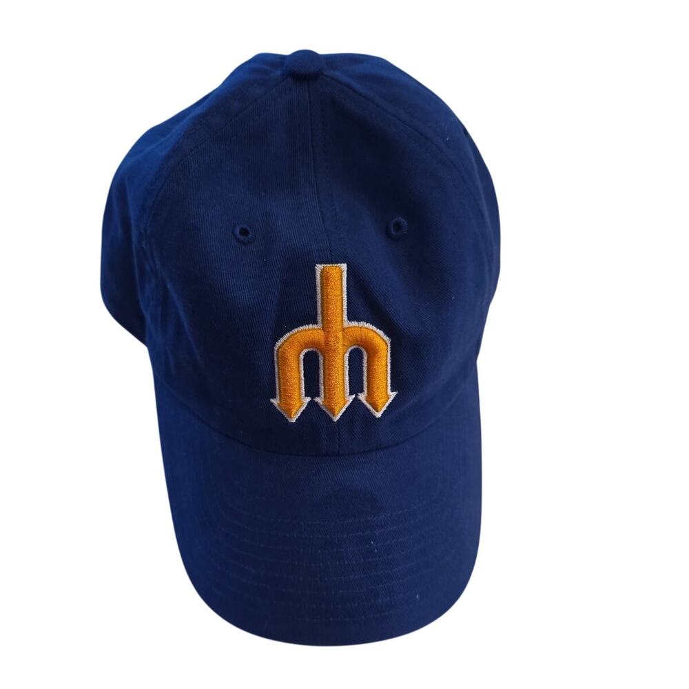 Seattle Mariners Baseball Trident Logo '47 MLB Hat Cap Lady Fan Women's Cap OSFM
